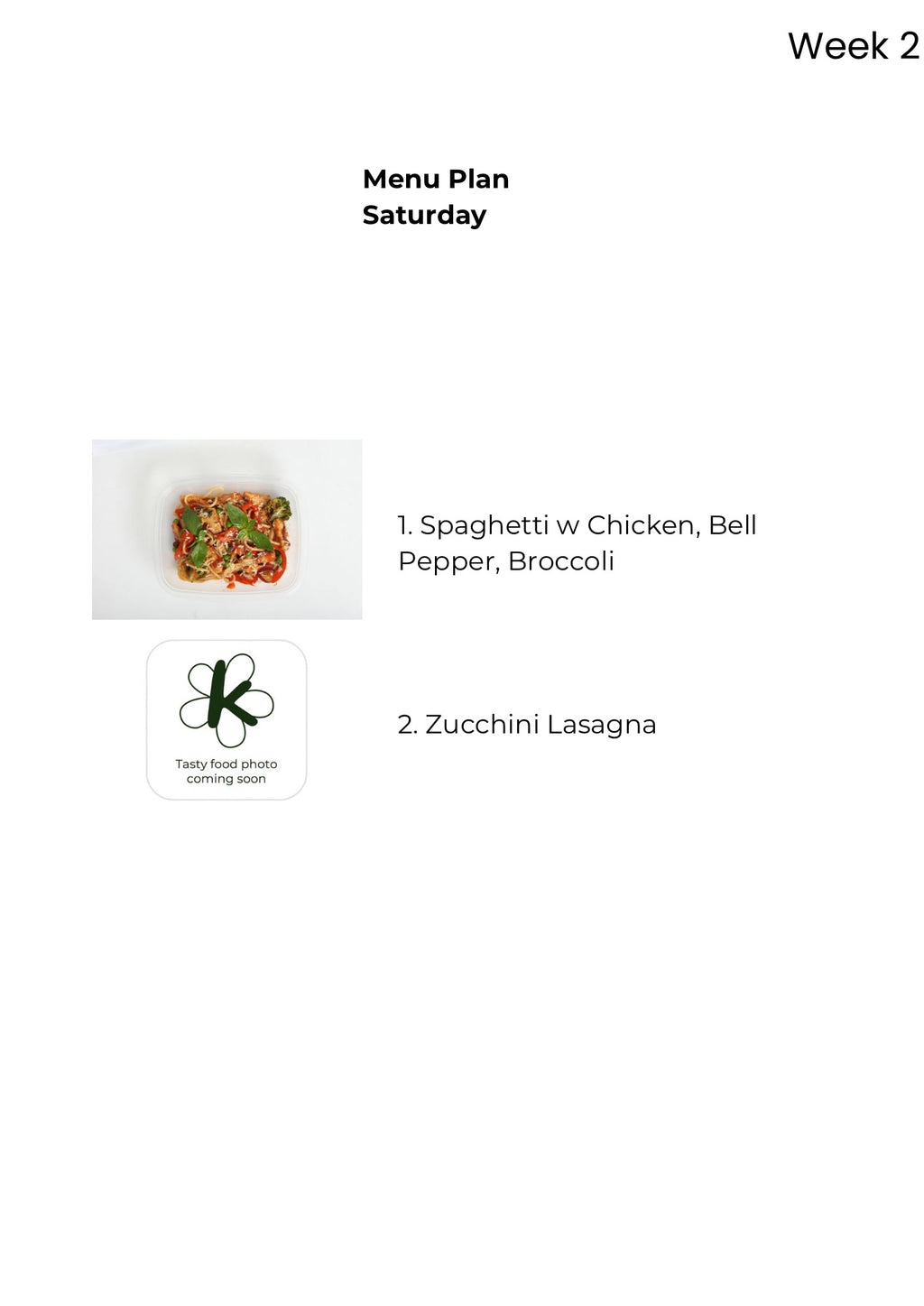 Lunch & Dinner