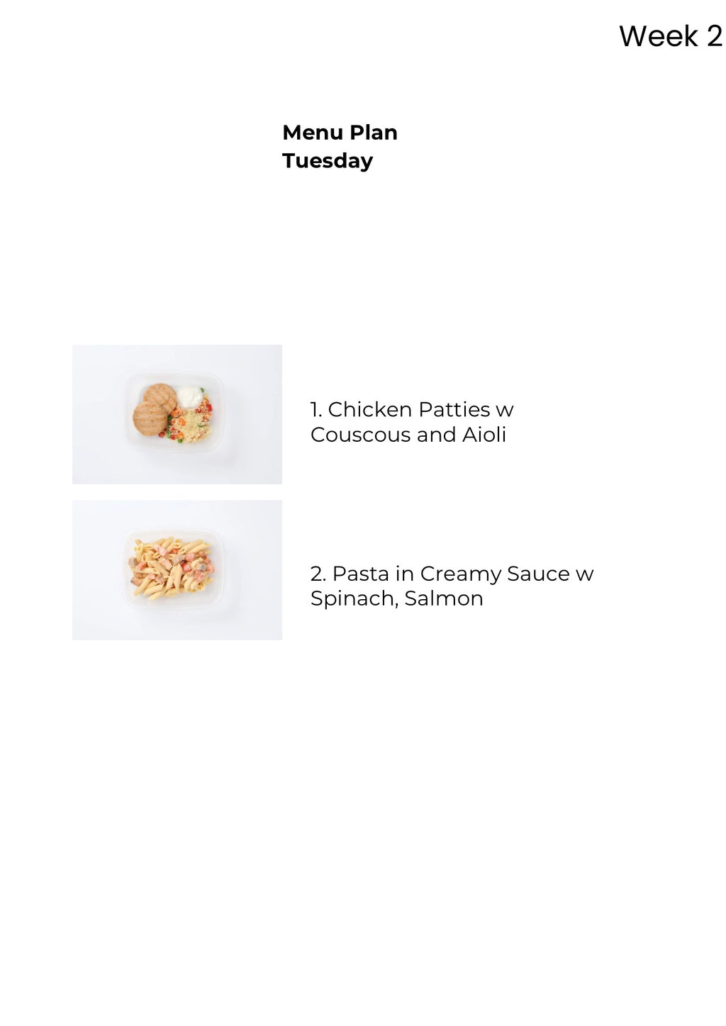 Lunch & Dinner